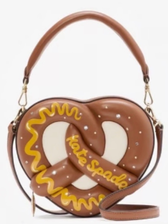 kate spade Handbags - kate spade pretzel heart crossbody bag